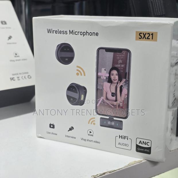 Sx21 Clip-on Wireless Microphones For Smartphones - thumbnail 2