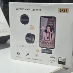 Sx21 Plug & Play Wireless Mics For iPhone & Android