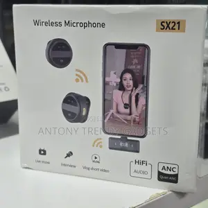 Sx21 Plug & Play Wireless Mics For iPhone & Android