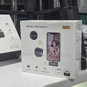 Sx21 Wireless Microphone Set For Vlogging & Live