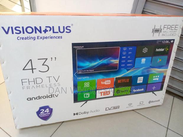 Vision Plus 43′′ Smart Android Frameless Tv - main view