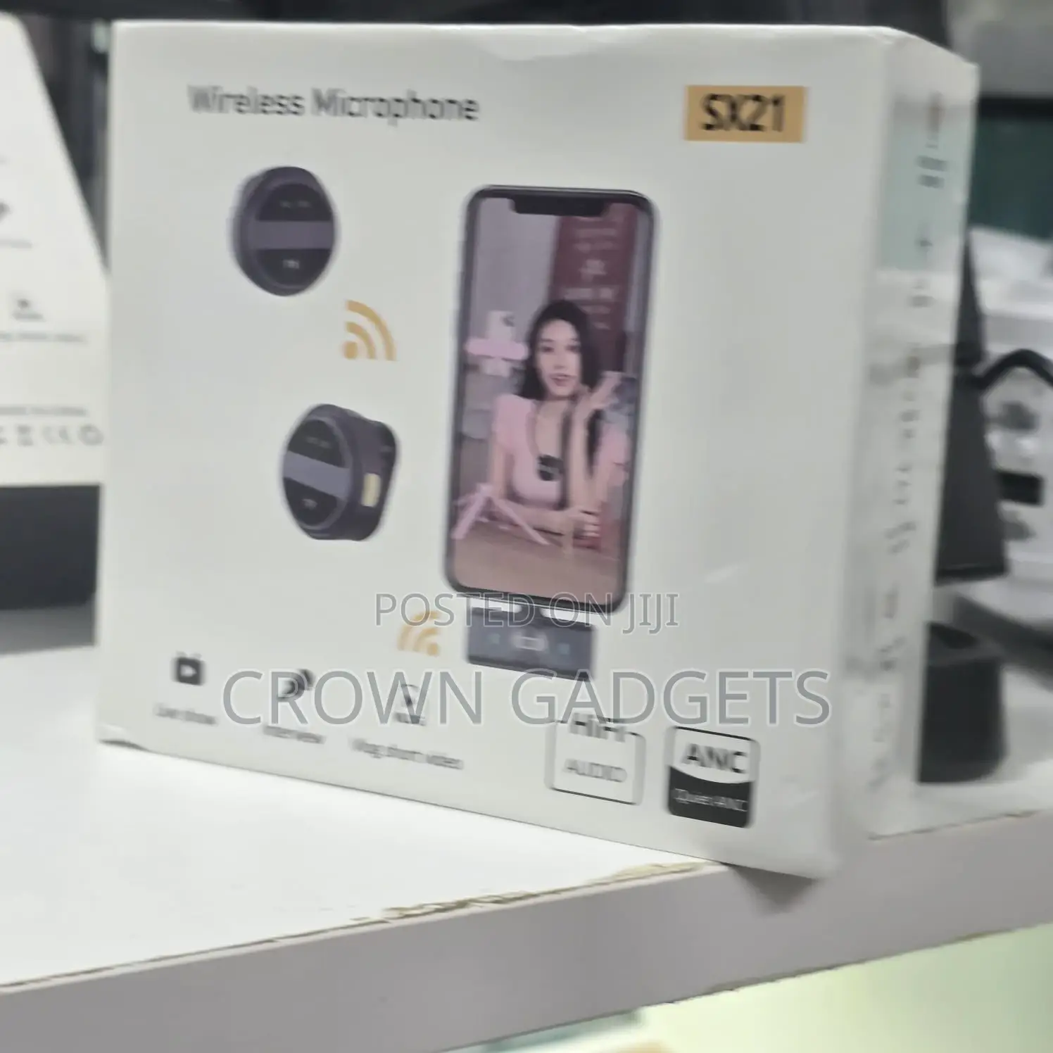Sx21 Dual Wireless Microphones for Clear Audio