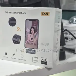 Sx21 Dual Wireless Microphones for Clear Audio