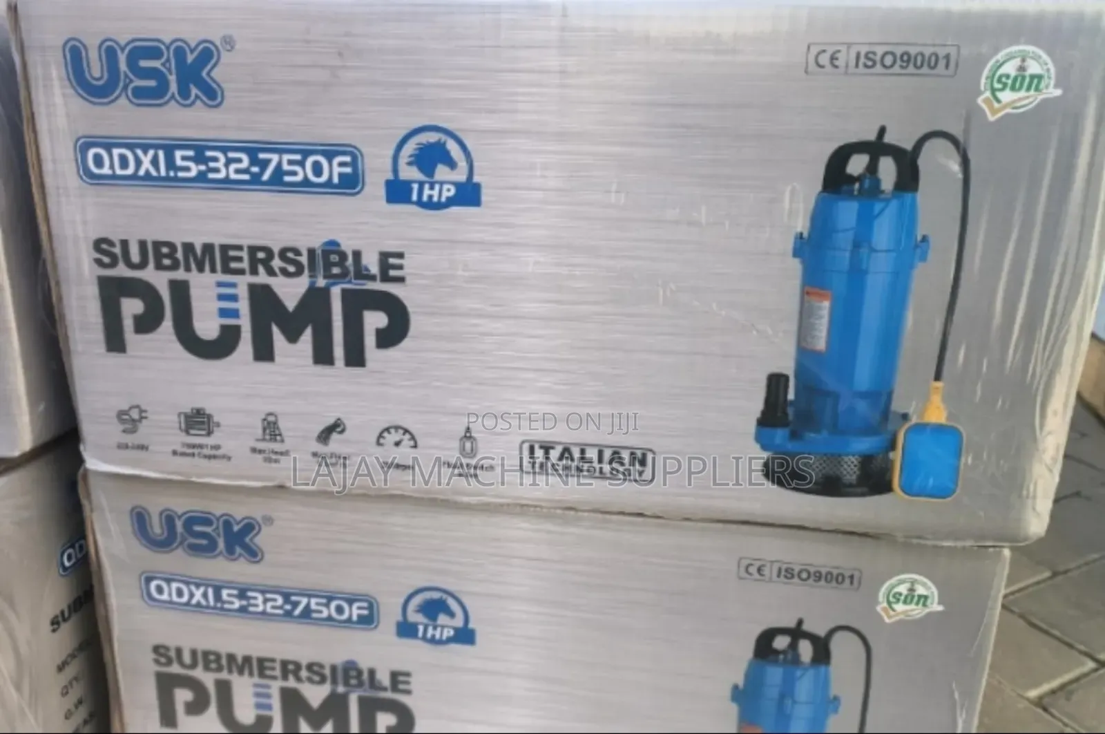 Maxmech Shallow Submersible Pump 1hp 32m