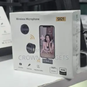 Sx21 Wireless Mic Set for Vloggers and Interviews