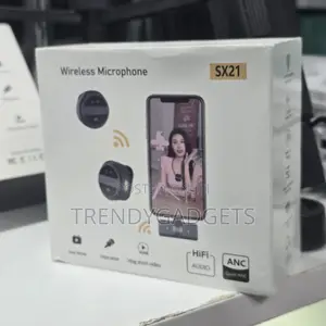 Sx21 Wireless Mic Set for Vloggers and Interviews