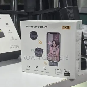Sx21 Noise Cancelling Wireless Microphones Kit