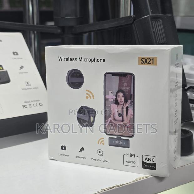 Sx21 Noise Cancelling Wireless Microphones Kit - thumbnail 2