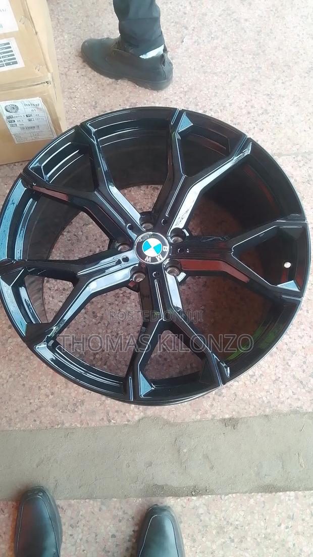 Size 22 BMW Sports Rims Matt Black