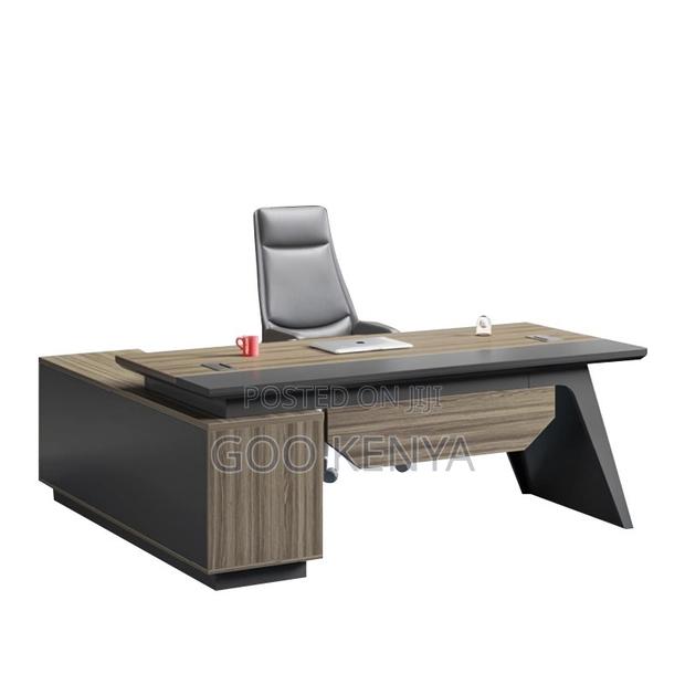 Office Desk ; Executive Office Desk With Drawers - thumbnail 2