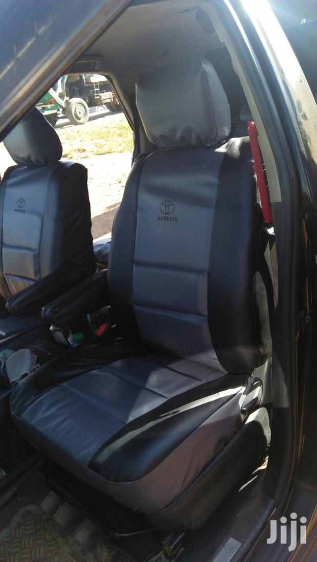 Black Grey Seat Covers