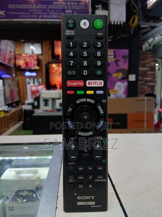 Sony Tv Remote Have Voice Recognition - main view