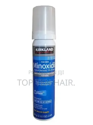 Men's Kirkland 5% Minoxidil Foam. Hair Regrowth Treatment.
