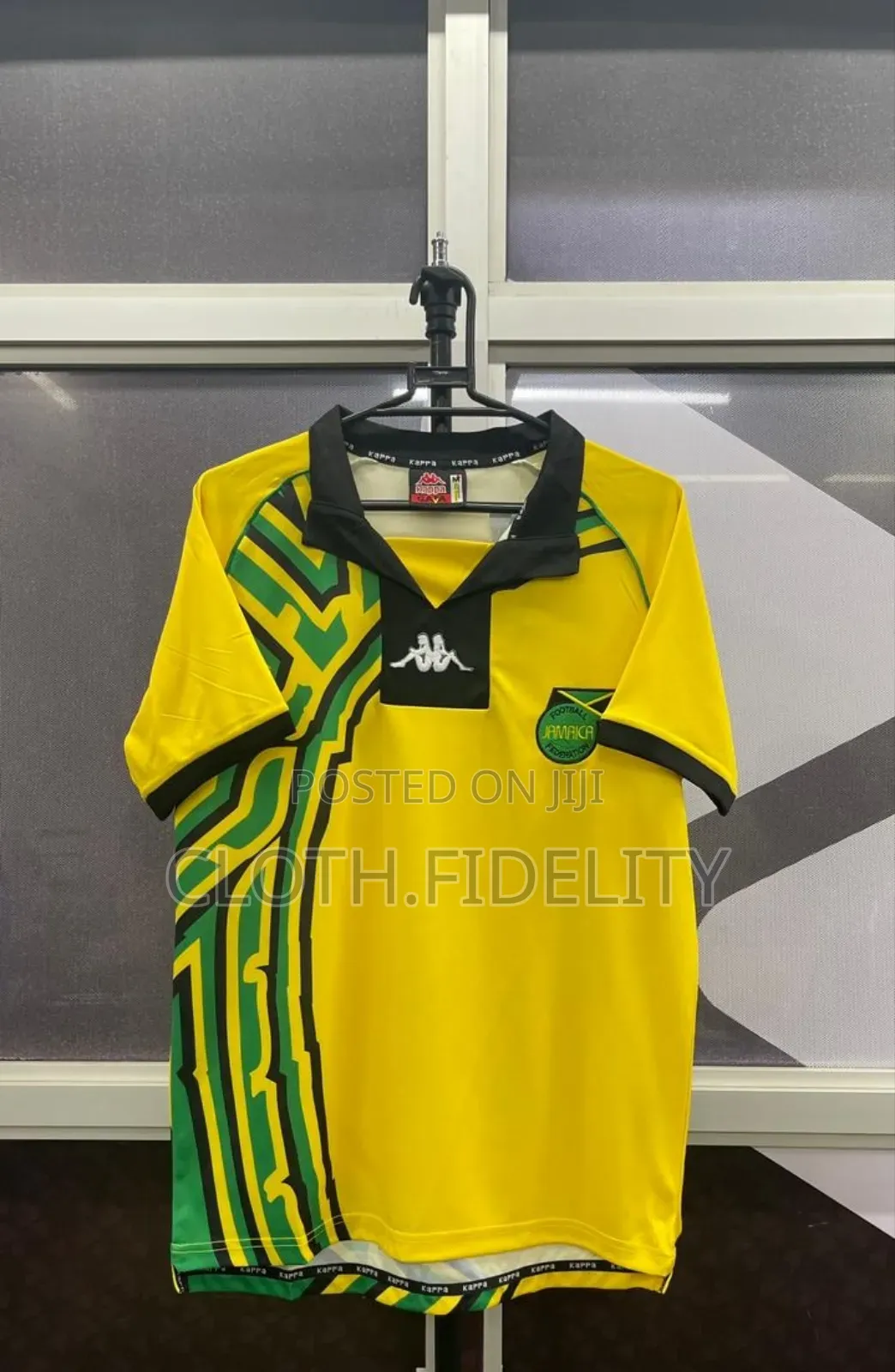 Jamaica Football Retro Jersey.
