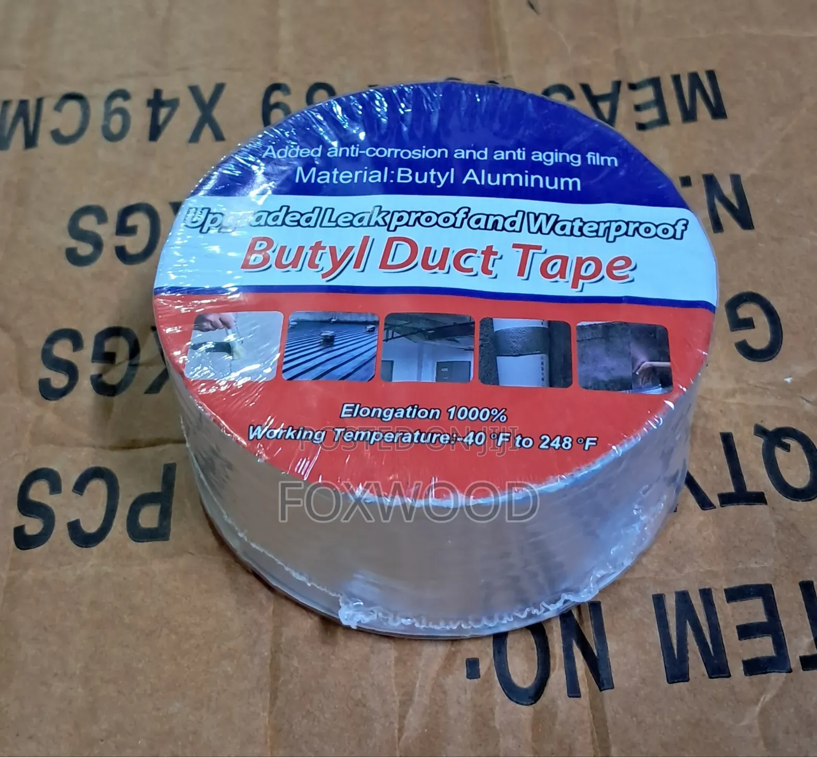 *Butyl High Resistance Tape Paste 10m