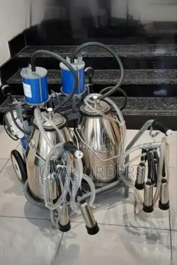 Double Barrel Milking Machine - main view