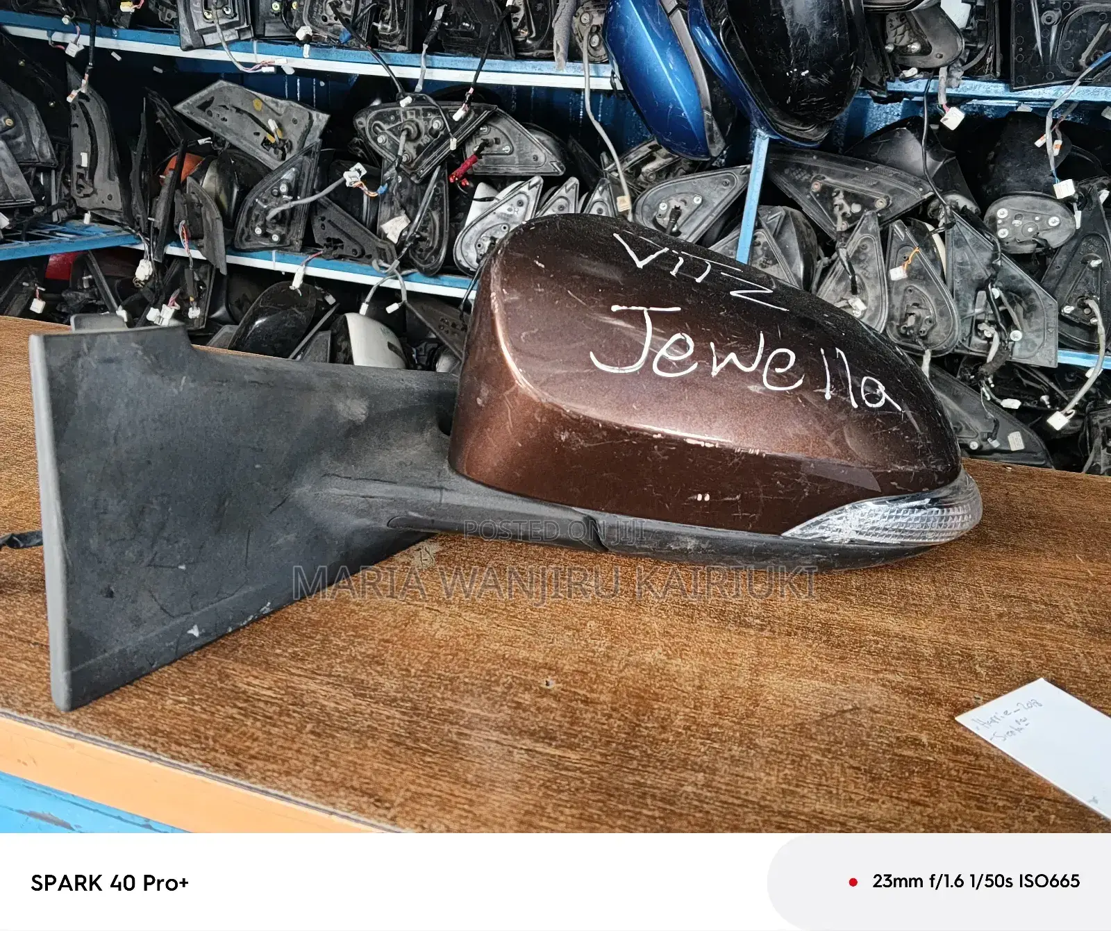 Clean Ex Japan Vitz Juwela Side Mirror Available