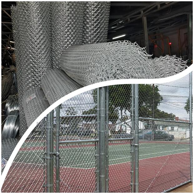 Quality Galvanized Chainlink-Heavy Duty 11g-3mm 80*80 7ft - main view