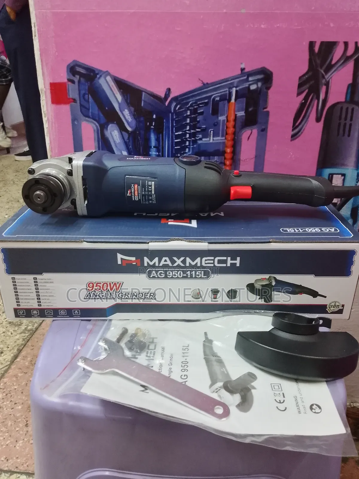Maxmech 4" Grinder/ 950 W Angle Grinder