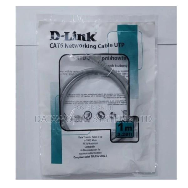 Dlink Cat6 Utp Patch Cord 1m Grey-NCB-C6ugryr1-1