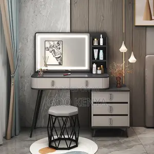Dressing Desk ; Black Vanity Makeup Dressing Table