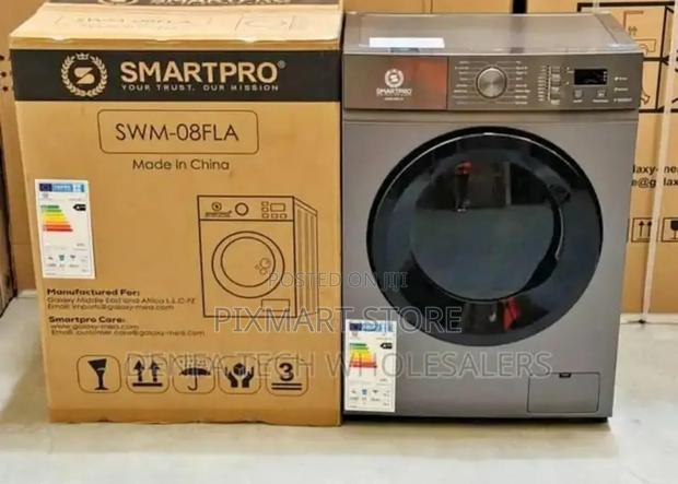 8kg Front Load Smart Pro Washing Machine - main view