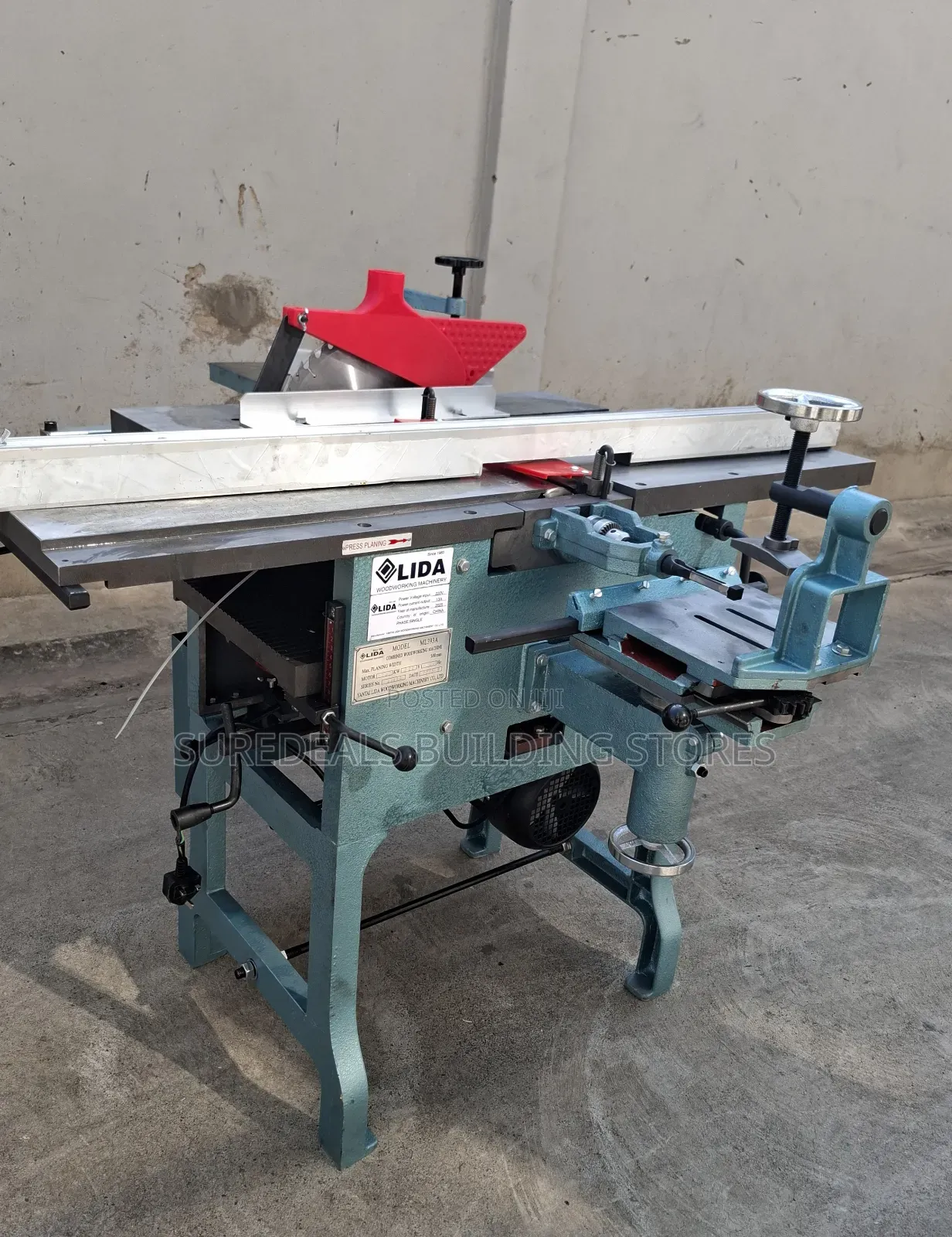8-in-1 Multi-Use Woodworking Machine