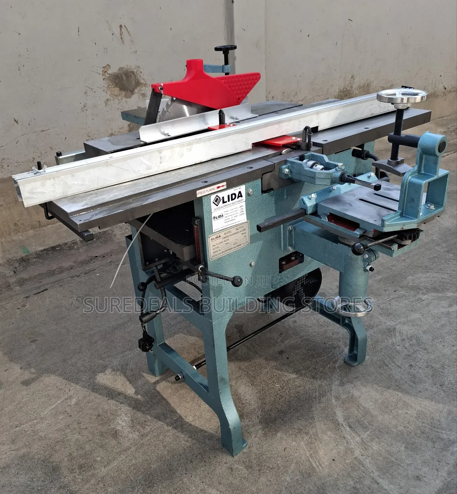 8-in-1 Multi-Use Woodworking Machine