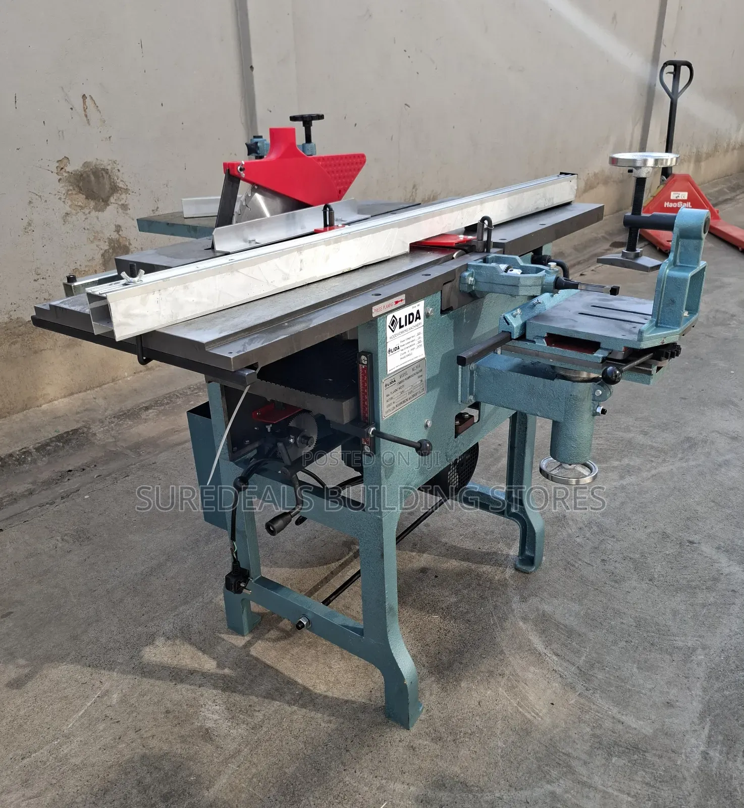 8-in-1 Multi-Use Woodworking Machine