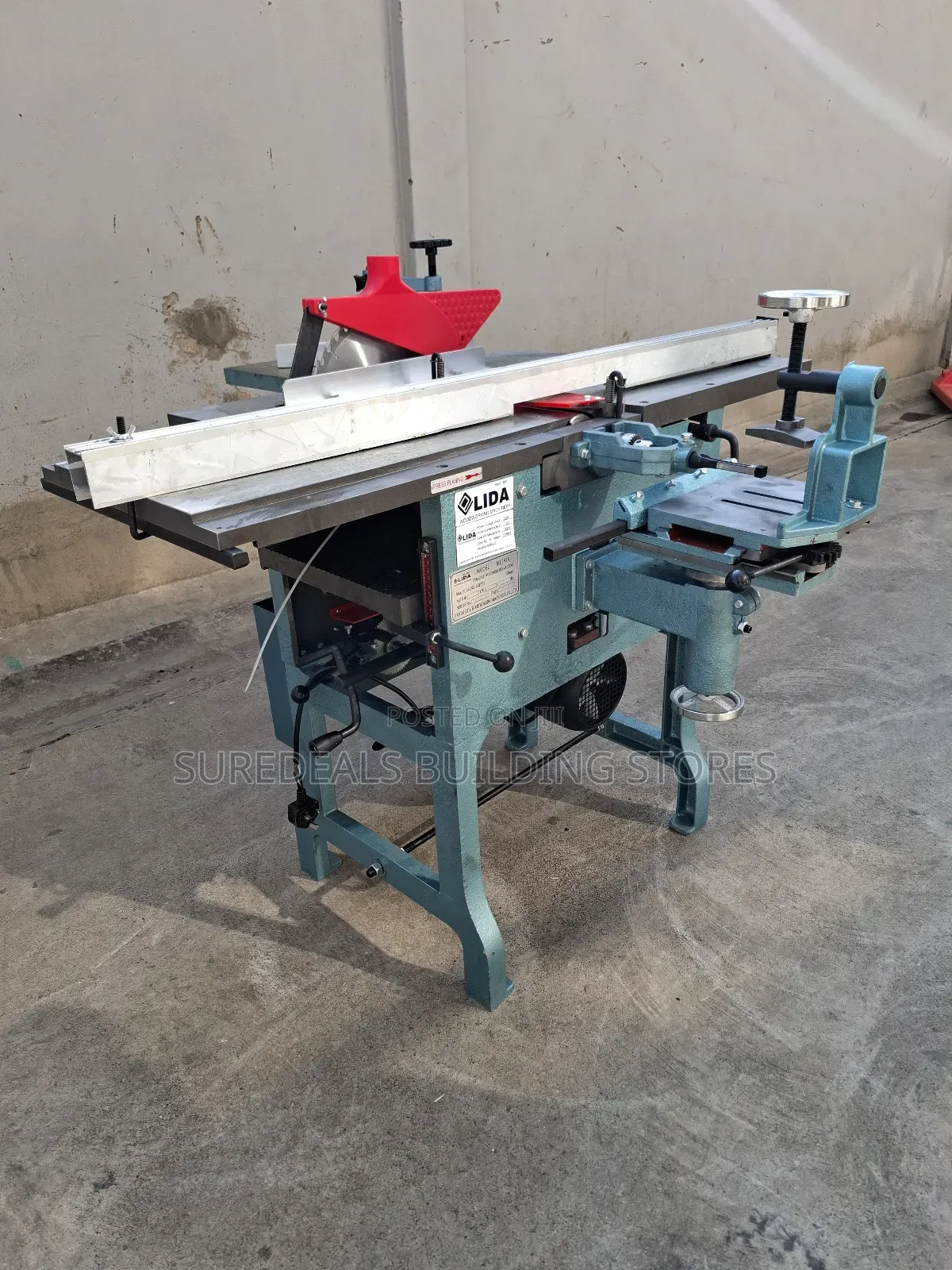 8-in-1 Multi-Use Woodworking Machine