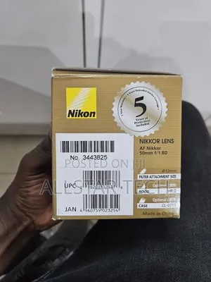 Nikon Af Nikkor 50mm F/1.8d Lens
