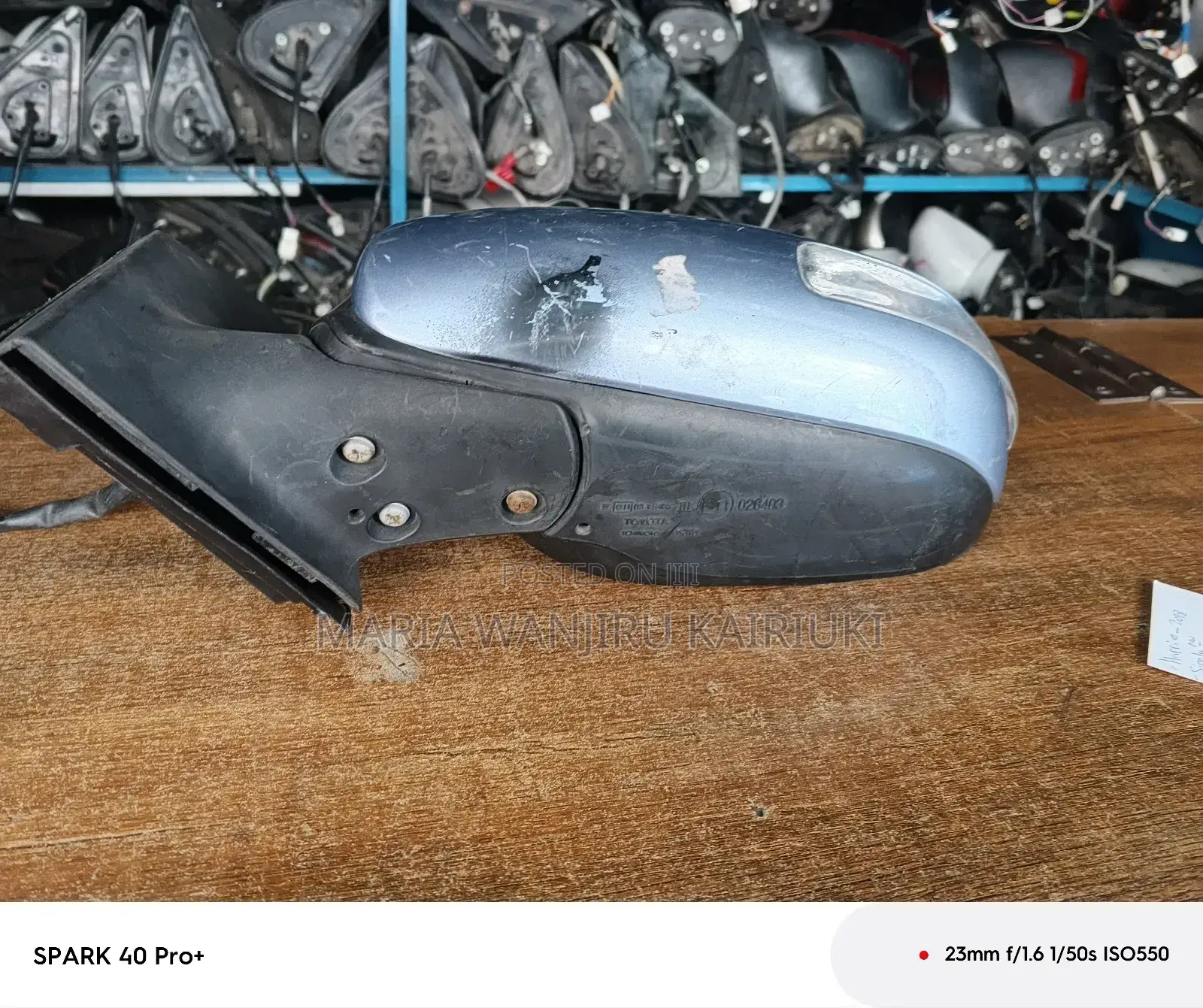 Clean Ex Japan Premio 260 Side Mirror Available