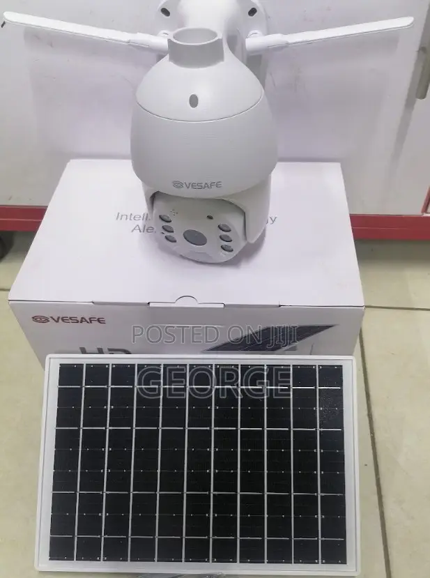 Wifi Ubox Intelligent PTZ Solar Camera 6mp