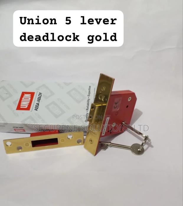 A 5 Lever Mortice Deadlock, Union 2105 Model - thumbnail 3