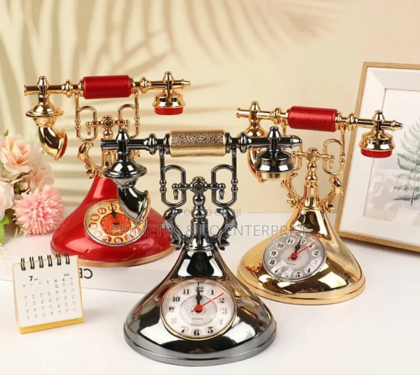 Retro Telephone Alarm Clock