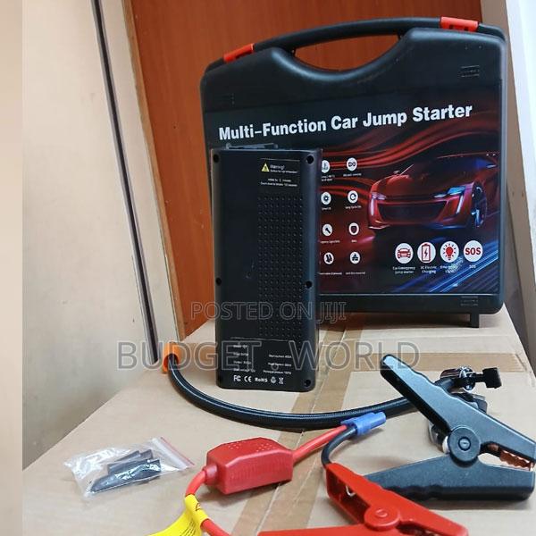 Portable Car Battery Booster Jump Starter and 150psi Tyre