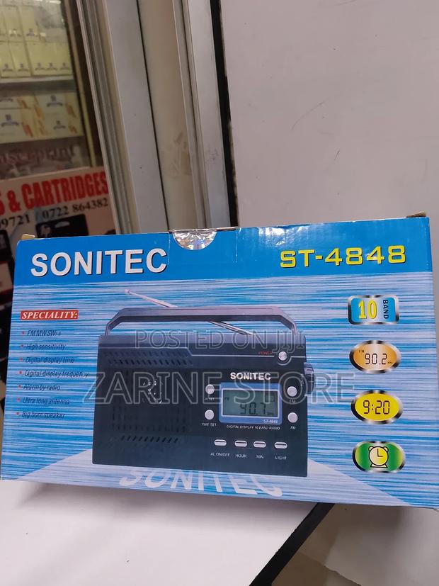 Sonitec St-4848 Portable Radio Speaker With High Sensitivity