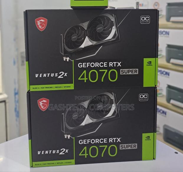 Msi Geforce RTX 4070 Graphics Card - main view