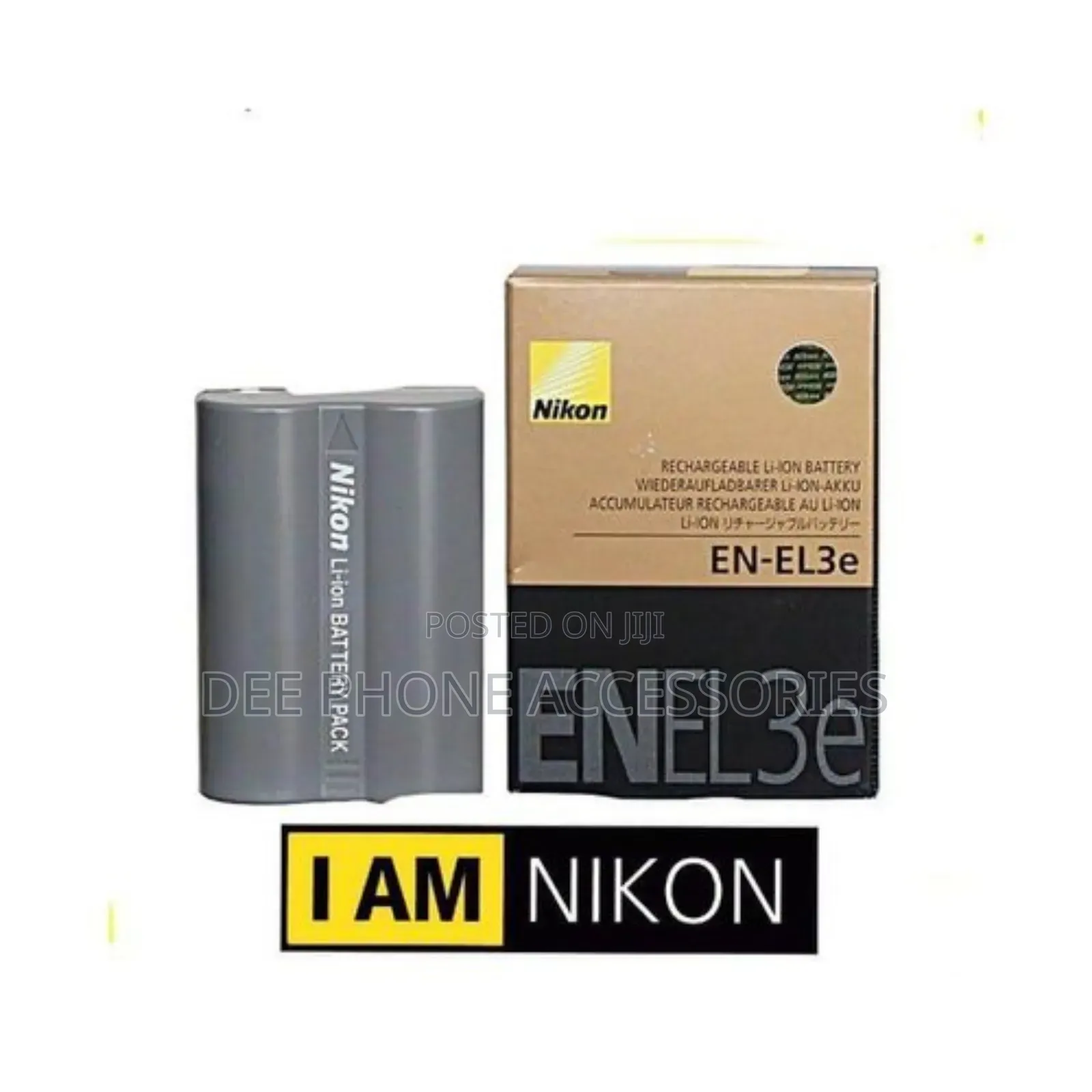 Nikon en El3e Camera Battery