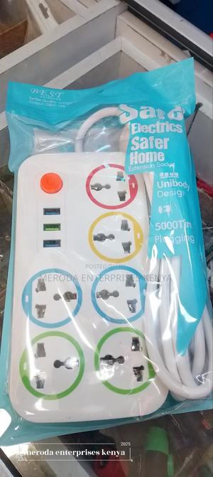 6 Way Extension With Usb Charger - thumbnail 2