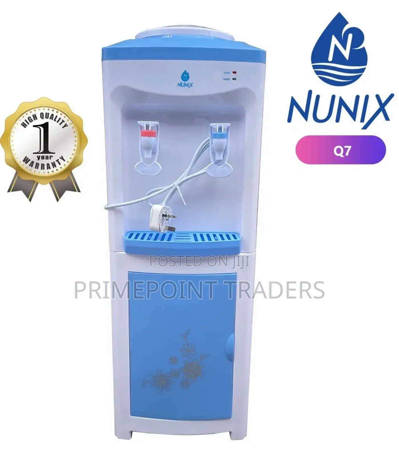 *Nunix Dispenser Hot and Normal Q7 White