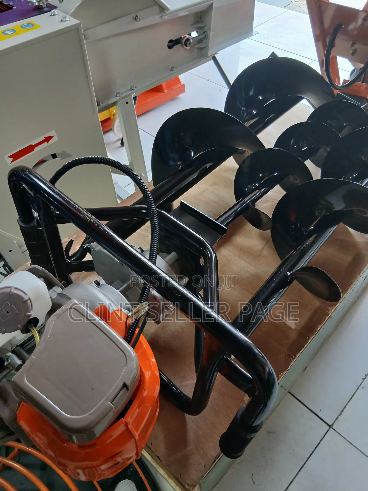 Earth Auger Farm Machine