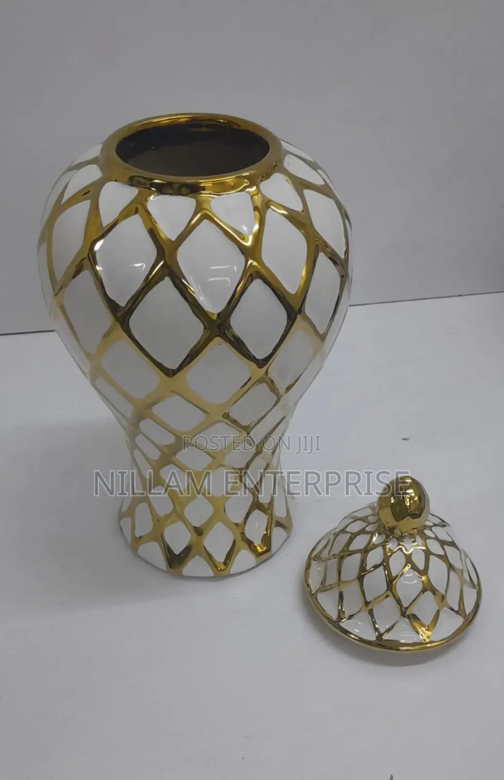 Ginger Shaped Decorative Flower Vase