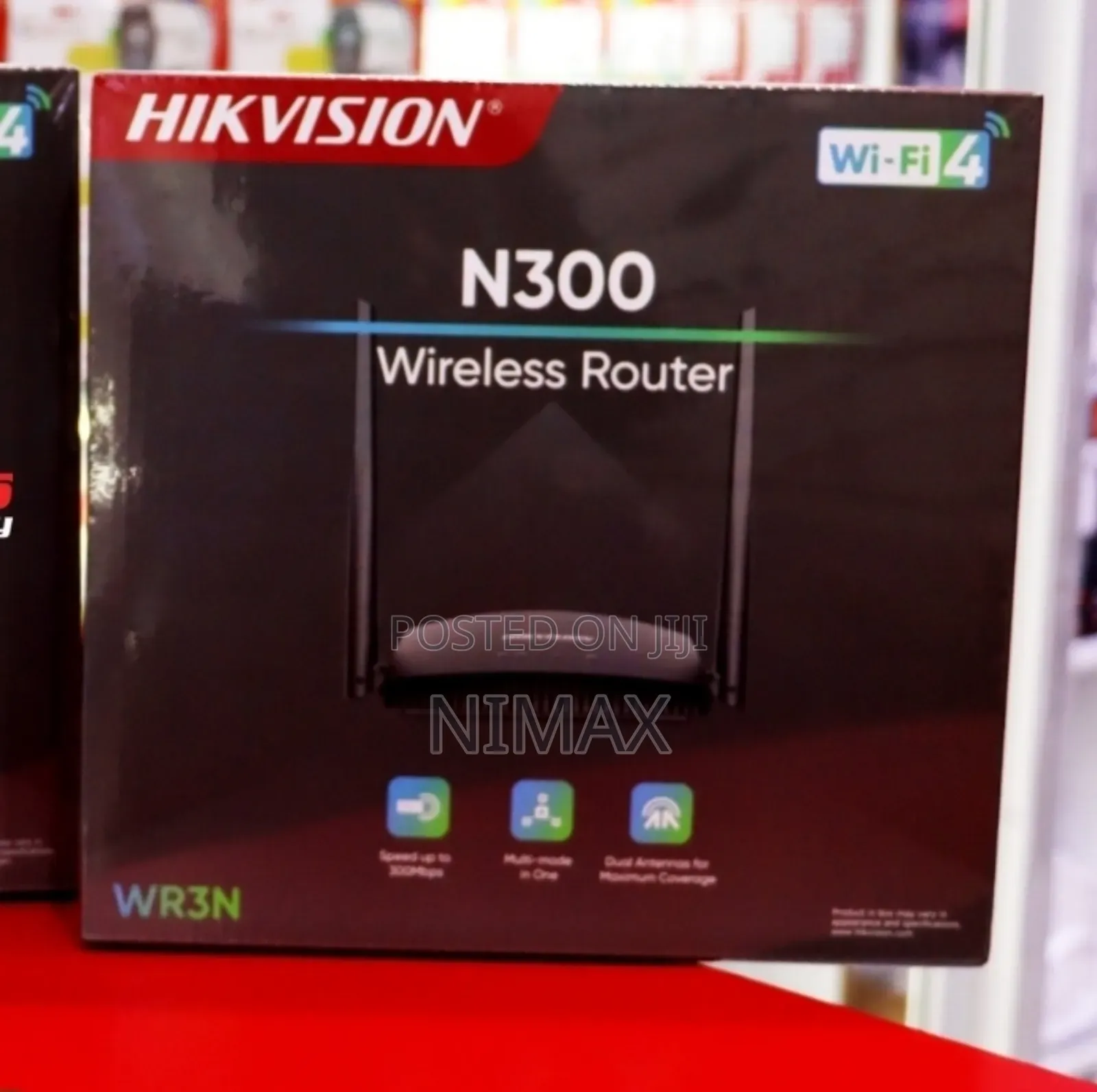 Hikvision 2.4 300mbps Network Wireless Dual Antennas Router
