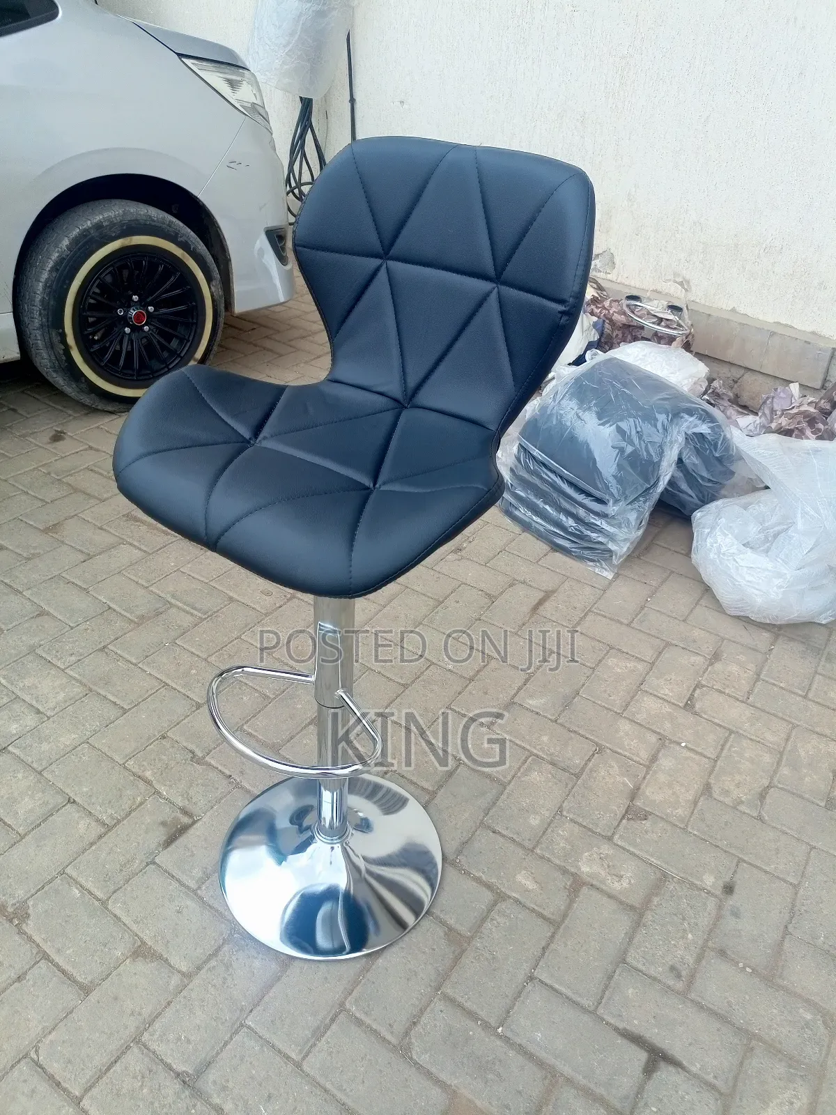 Metallic Bar Stool Metallic Bar Stool