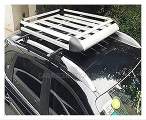 Silver Universal Mount Roof Top Cargo Racks - thumbnail 2