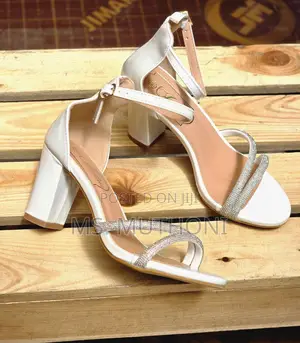 Glam Chunky Open Heels *Sizes: 36 37 38 39 40 41*