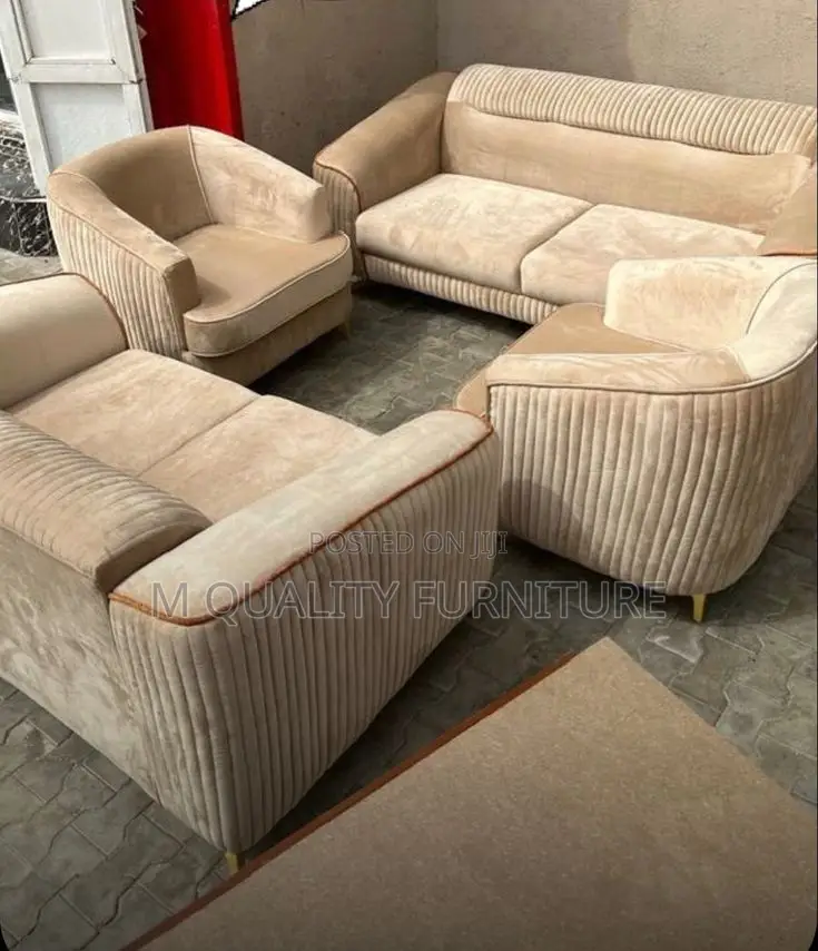 Classy Elegant Modernized Velvet Sofa Sets