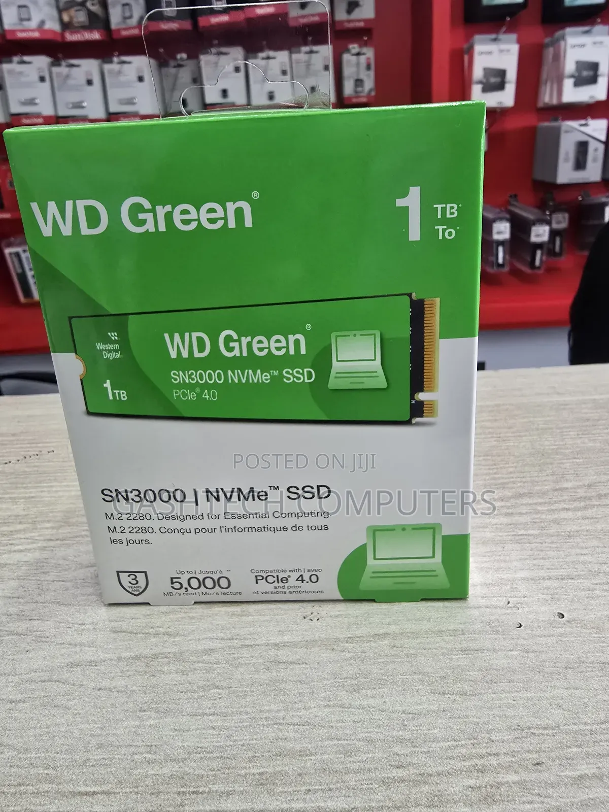 Western Digital 1tb Wd Green Sn3000 Nvme Internal SSD