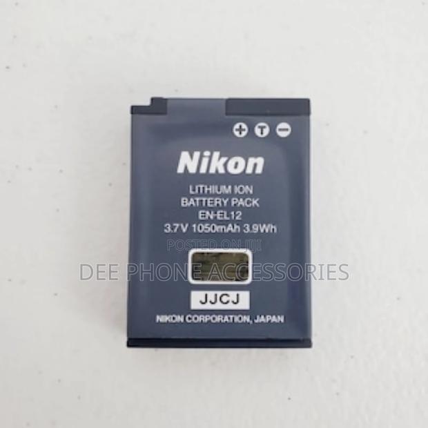Nikon en El12 Rechargeable Camera Battery - thumbnail 2